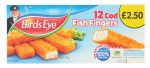 12 Cod Fish Fingers-PMP £2.50